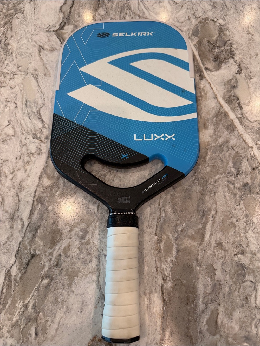 LUXX Blue Pickleball Paddle - Blue/White